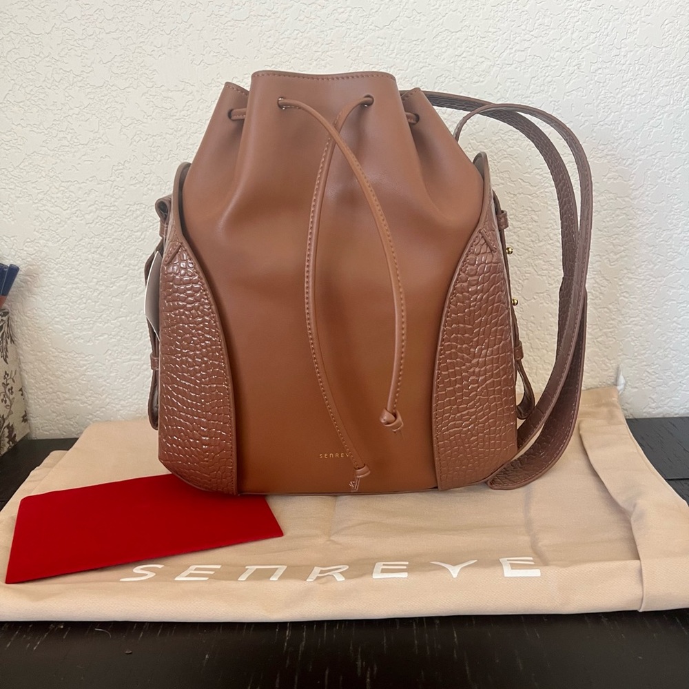 NWT Senreve Fiore Bucket Bag - Vegan Misto